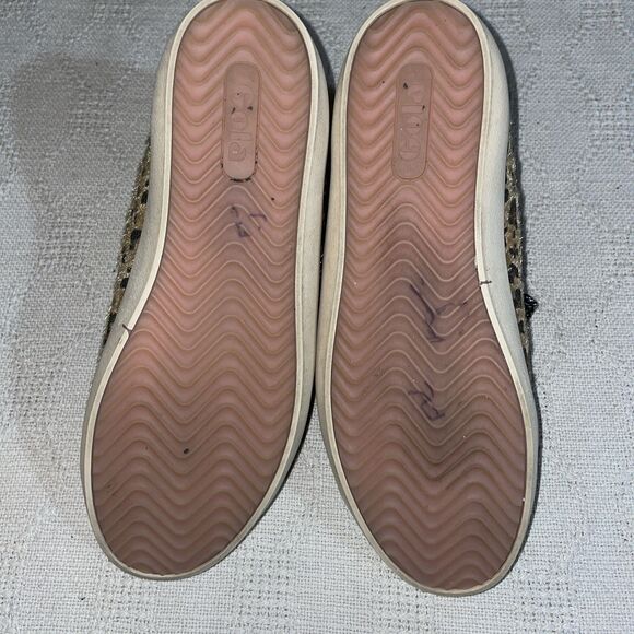 Gola Women’s Fashion Ankle Tops Size 39 U.S. 8 M Gold Leopard Print Synthetic - Picture 6 of 12